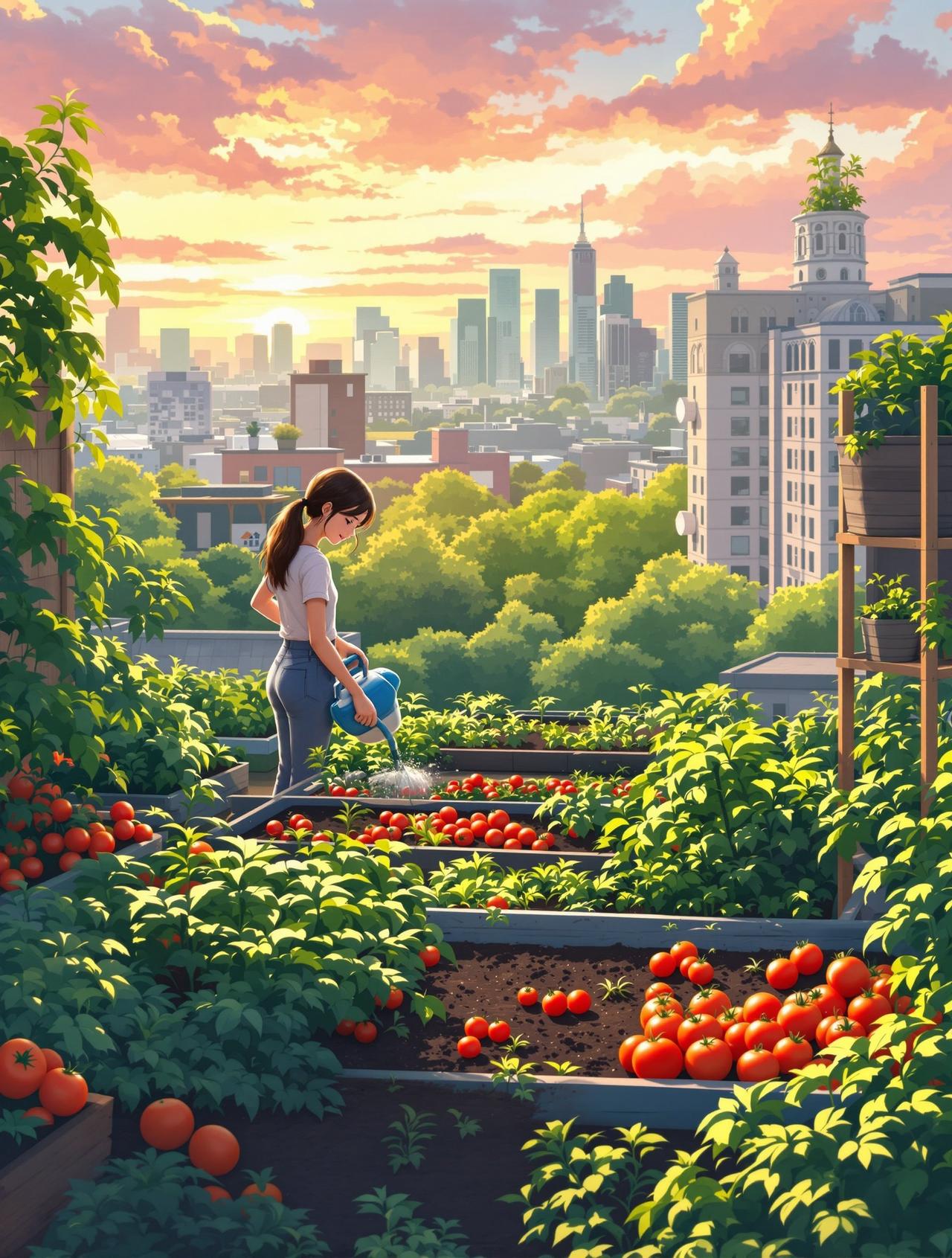 免费短剧 - 屋顶上的菜园