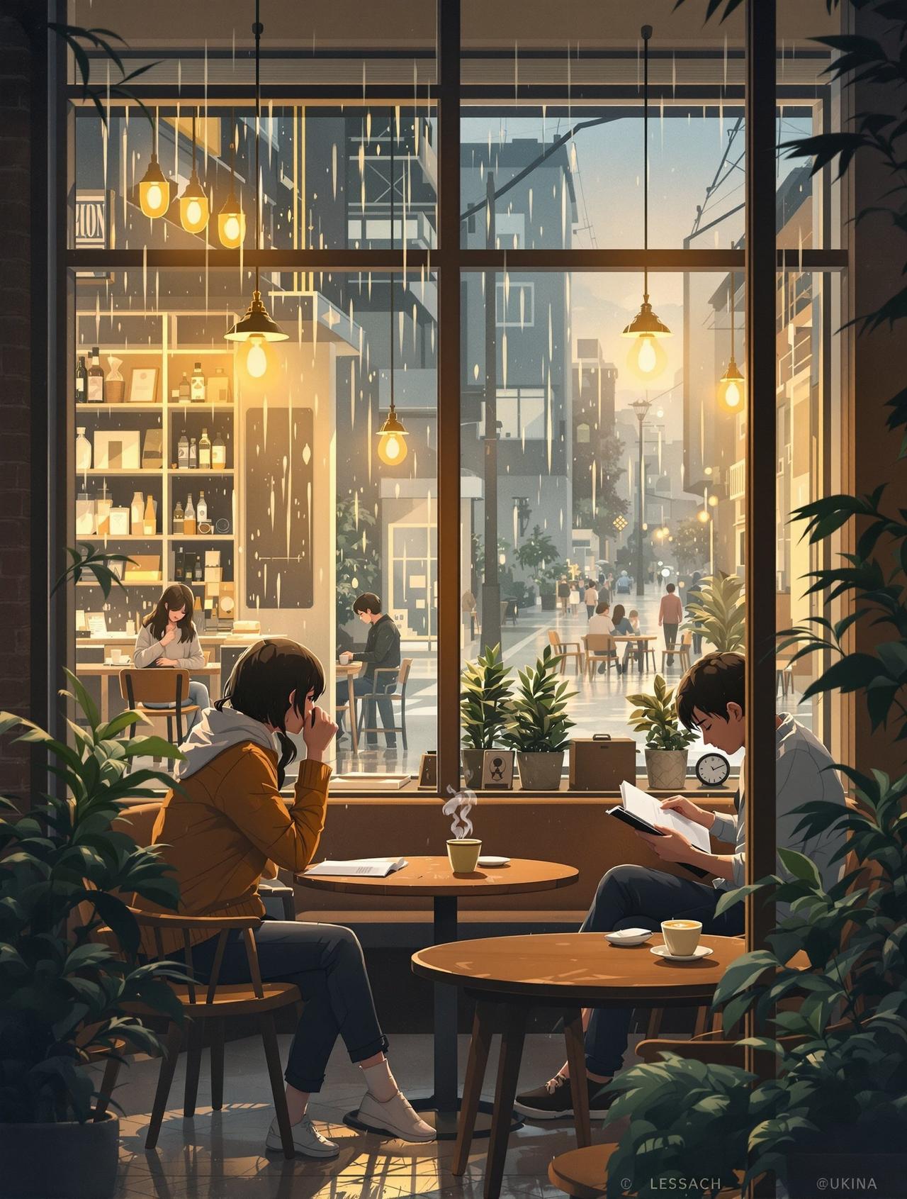 免费短剧 - 雨天的咖啡店 免费短剧 - 雨天的咖啡店